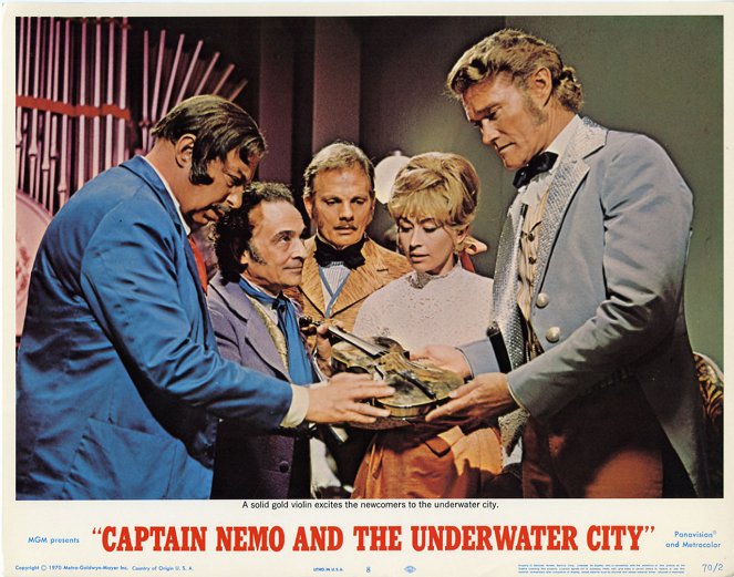 Captain Nemo and the Underwater City - Lobbykaarten