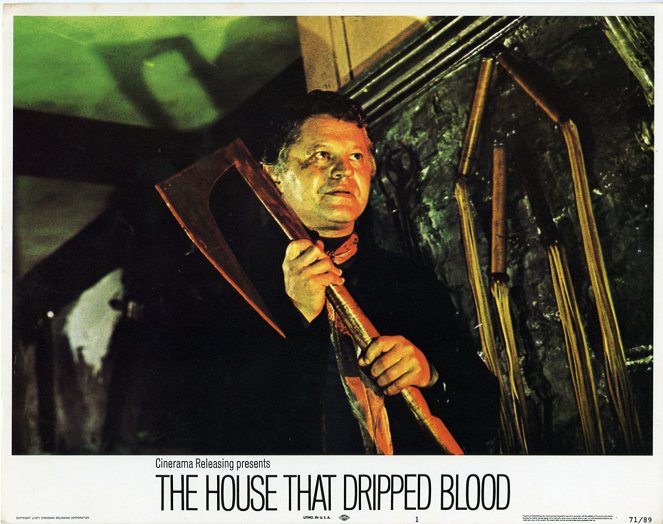 The House That Dripped Blood - Lobbykaarten - Wolfe Morris