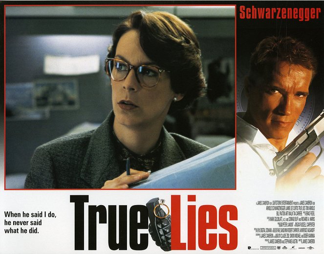 True Lies - Wahre Lügen - Lobbykarten - Jamie Lee Curtis