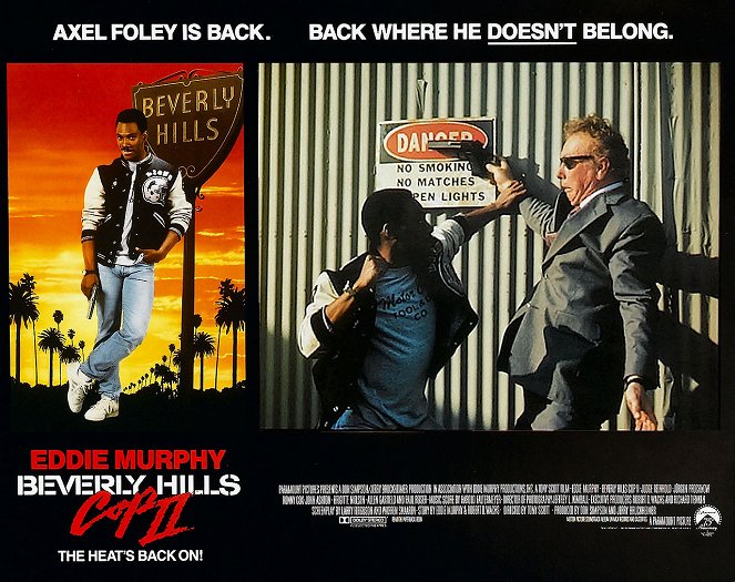Beverly Hills Cop II - Lobbykarten - Eddie Murphy