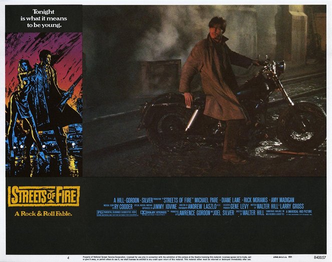 Streets of Fire - Lobby Cards