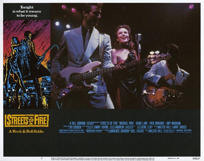 Streets of Fire - Lobby Cards