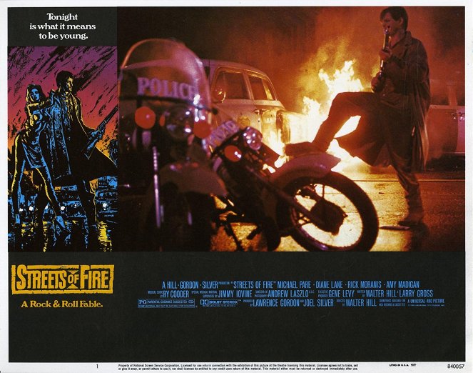 Streets of Fire - Lobby Cards