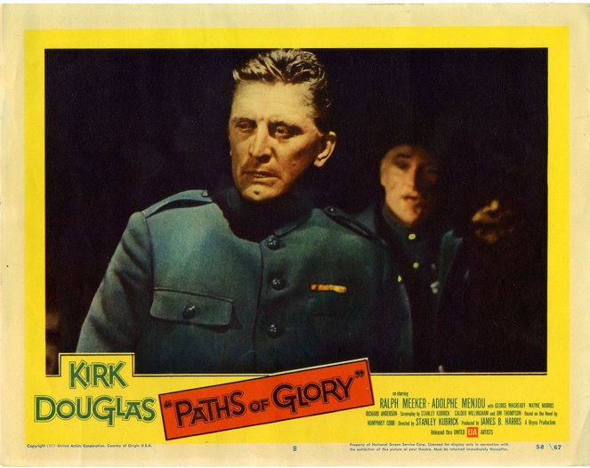 Paths of Glory - Lobby Cards - Kirk Douglas