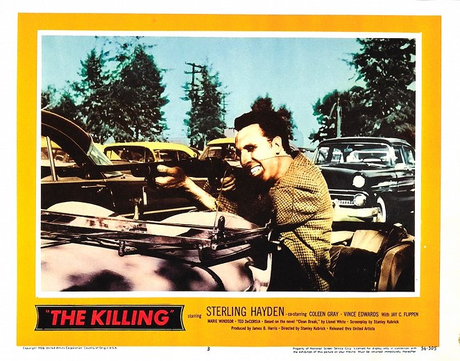 The Killing - Lobbykaarten - Timothy Carey