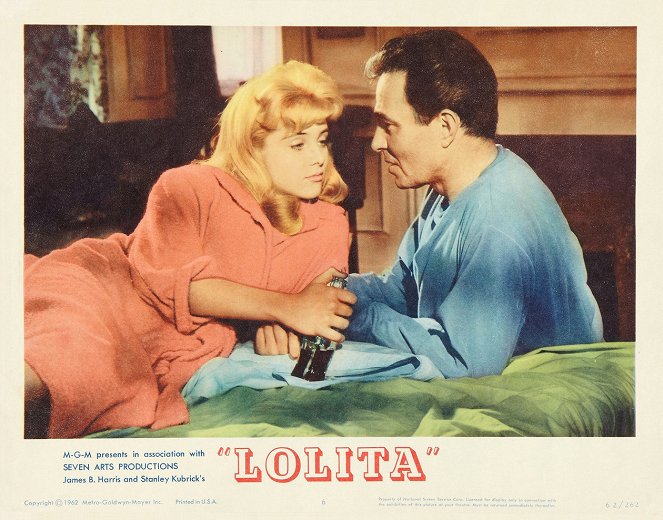 Lolita - Lobbykarten - Sue Lyon, James Mason