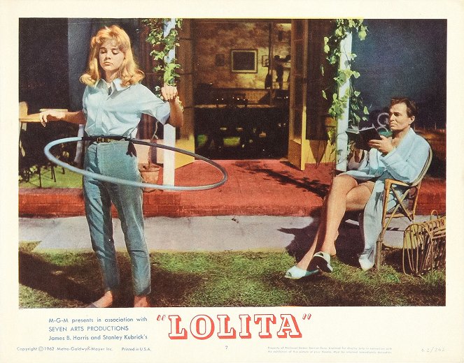 Lolita - Lobbykaarten - Sue Lyon, James Mason