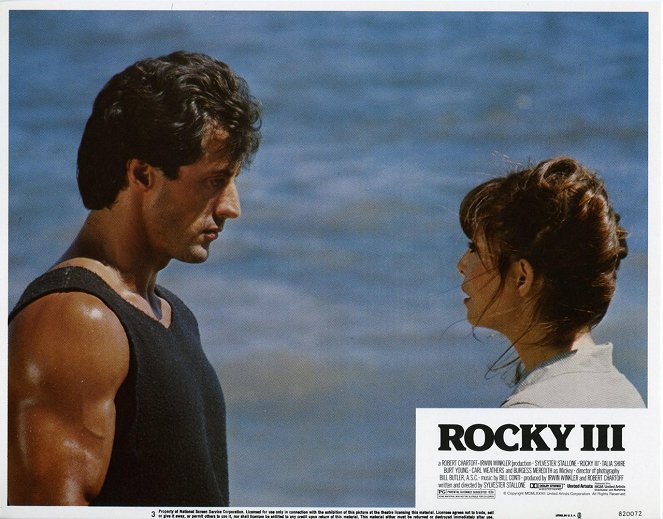 Rocky III - Fotosky - Sylvester Stallone, Talia Shire