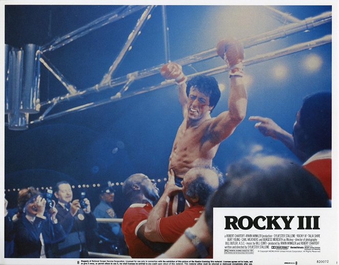 Rocky III - Lobbykaarten - Sylvester Stallone