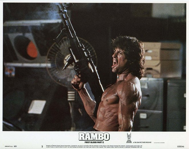 Rambo: Acorralado, parte II - Fotocromos - Sylvester Stallone