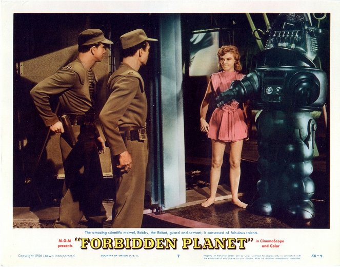 Forbidden Planet - Lobby Cards - Anne Francis