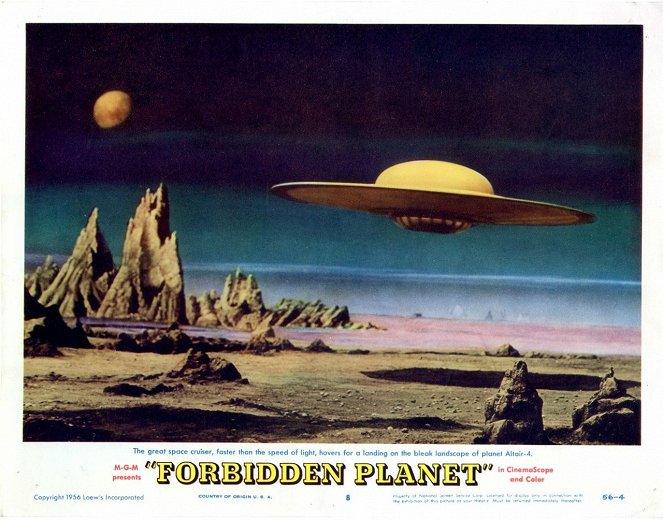 Forbidden Planet - Lobby Cards