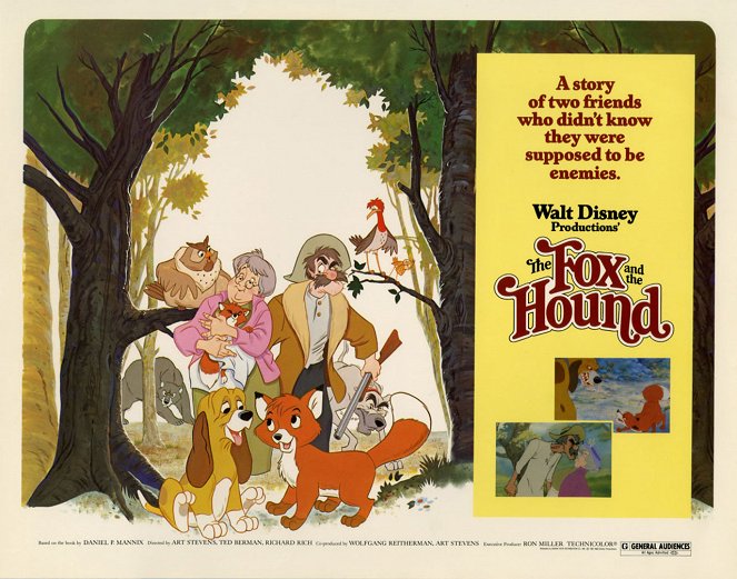 The Fox and the Hound - Lobby Cards