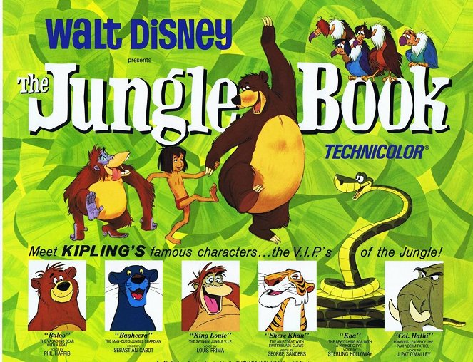 Jungle boek - Lobbykaarten