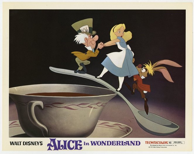 Alice no País das Maravilhas - Cartões lobby