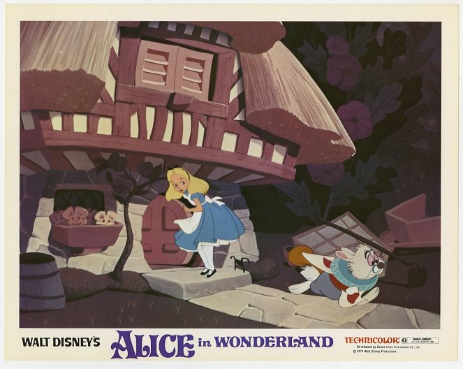 Alice au pays des merveilles - Cartes de lobby
