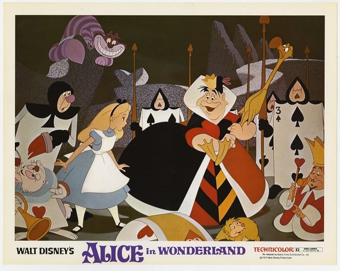 Alice no País das Maravilhas - Cartões lobby