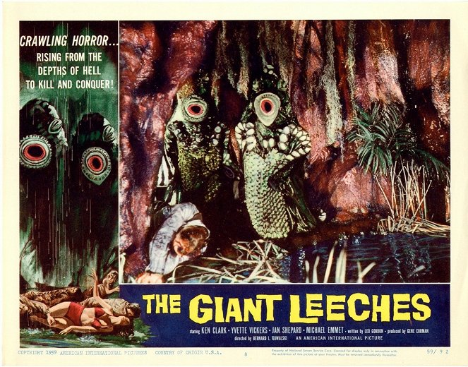 Attack of the Giant Leeches - Mainoskuvat