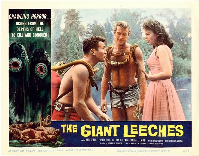 Attack of the Giant Leeches - Cartões lobby