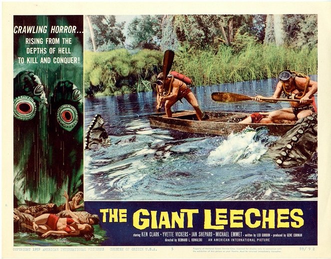 Attack of the Giant Leeches - Cartões lobby