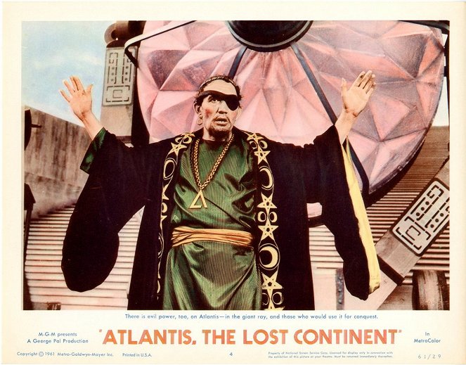 Atlantis, the Lost Continent - Lobbykarten