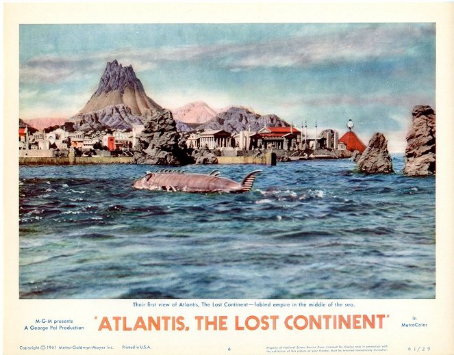 El continente perdido (La Atlántida) - Fotocromos