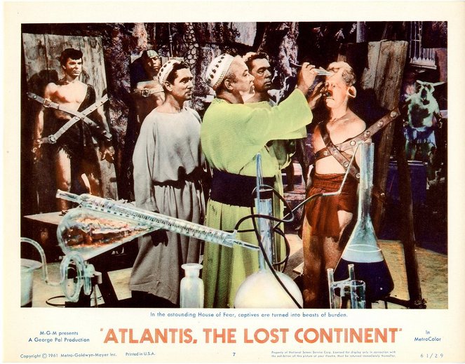 Atlantis, the Lost Continent - Lobbykarten