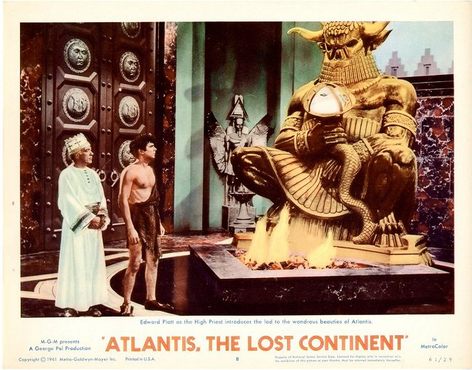 Atlantis, the Lost Continent - Lobbykaarten