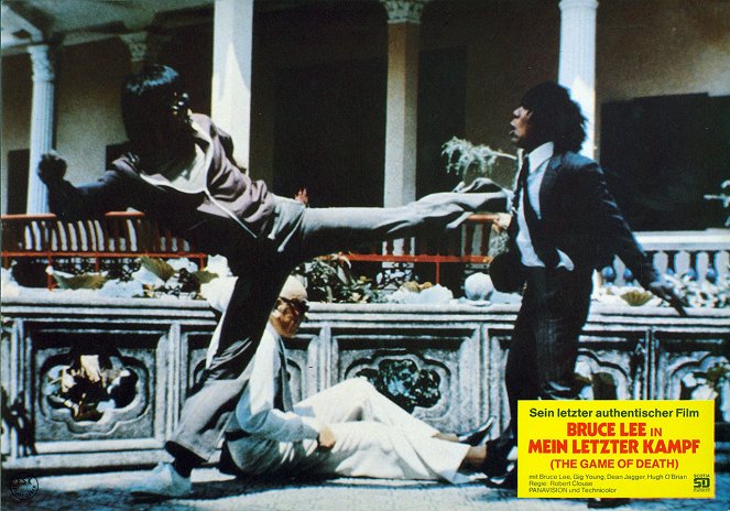 O Último Combate de Bruce Lee - Cartões lobby