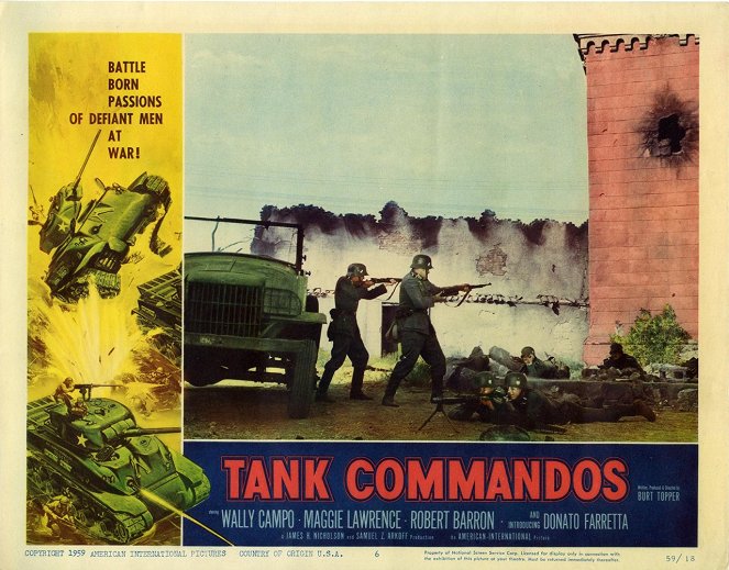 Tank Commando - Lobby Cards