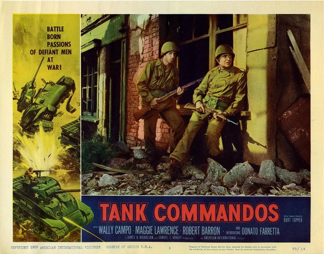 Tank Commandos - Lobby Cards