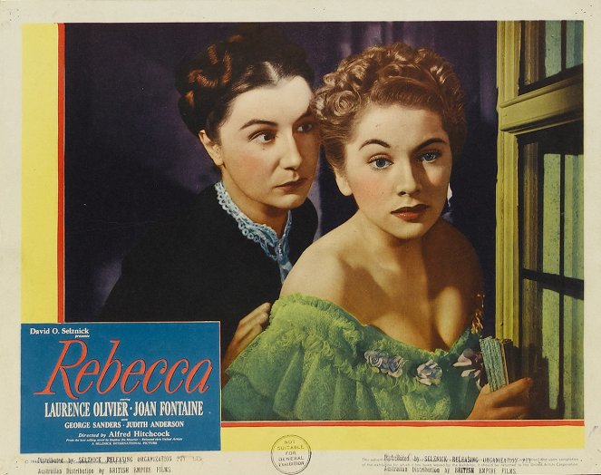 Rebecca - Lobby Cards - Judith Anderson, Joan Fontaine