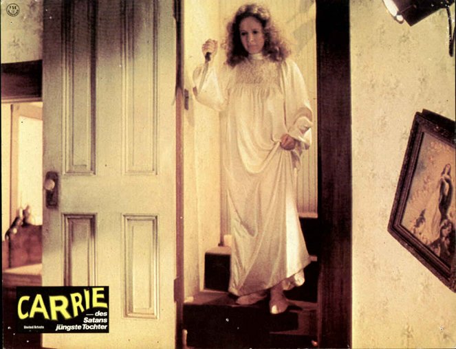 Carrie: Des Satans jüngste Tochter - Lobbykarten - Piper Laurie