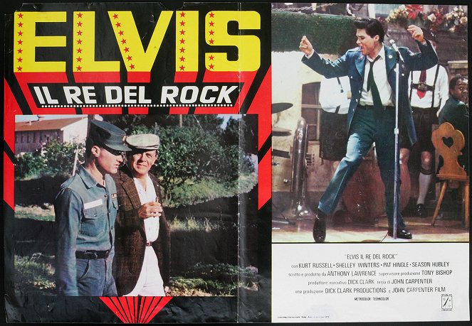 Elvis - Lobbykaarten - Kurt Russell, Pat Hingle