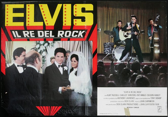 Le Roman d'Elvis - Cartes de lobby - Kurt Russell, Season Hubley