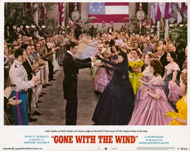 Vom Winde verweht - Lobbykarten - Clark Gable, Vivien Leigh