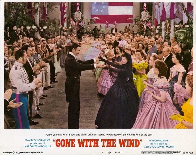 Gone with the Wind - Lobbykaarten - Clark Gable, Vivien Leigh