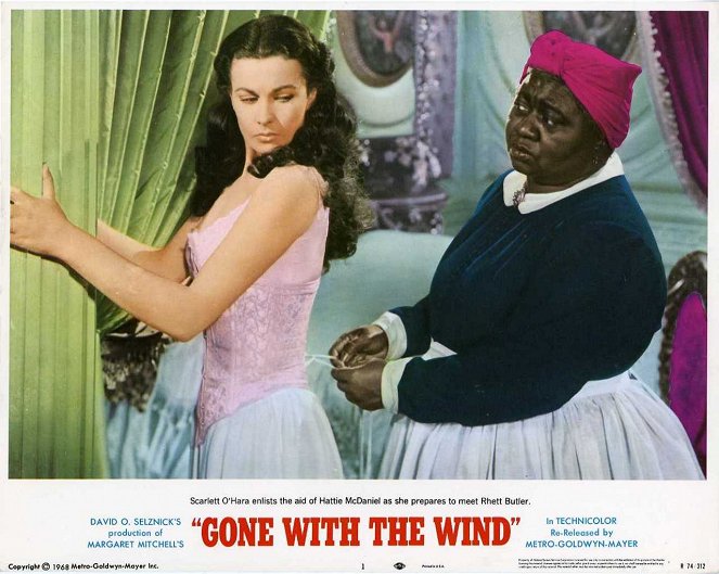Gone with the Wind - Lobbykaarten - Vivien Leigh, Hattie McDaniel