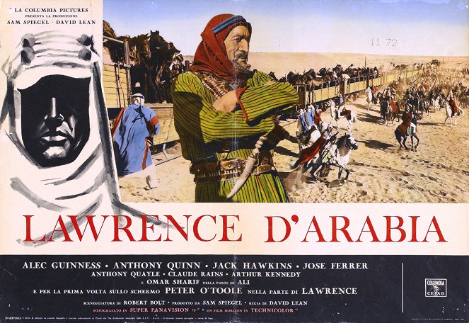 Lawrence of Arabia - Lobbykaarten - Anthony Quinn