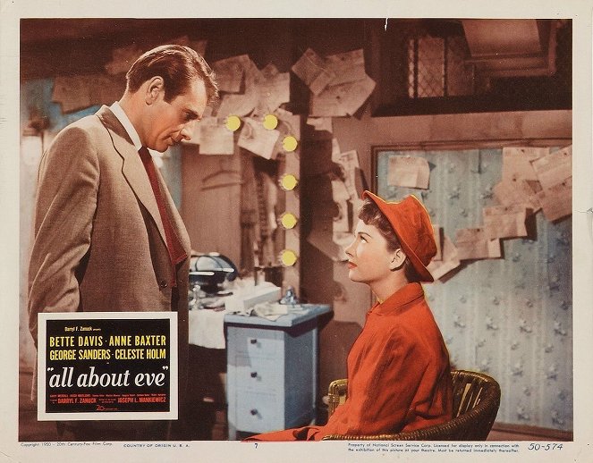 All About Eve - Lobby Cards - Gary Merrill, Anne Baxter