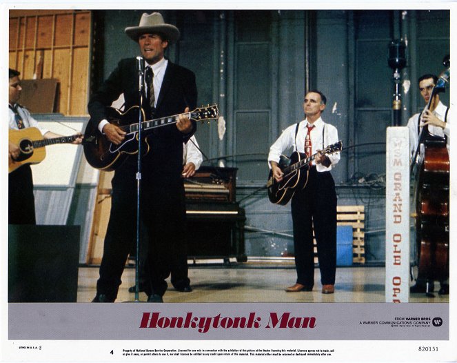 Honkytonk Man - Lobbykaarten - Clint Eastwood