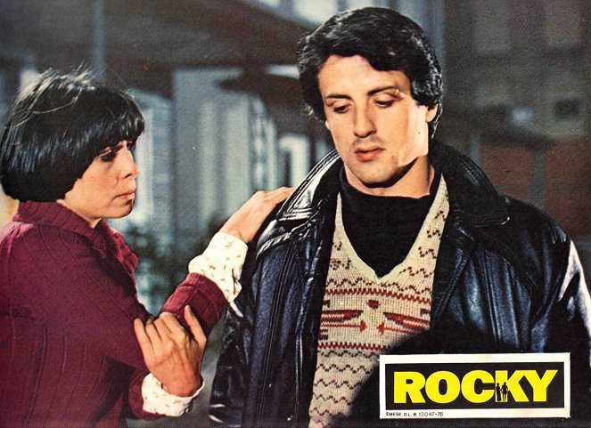 Rocky - Fotocromos - Talia Shire, Sylvester Stallone