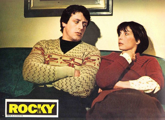 Rocky - Cartes de lobby - Sylvester Stallone, Talia Shire