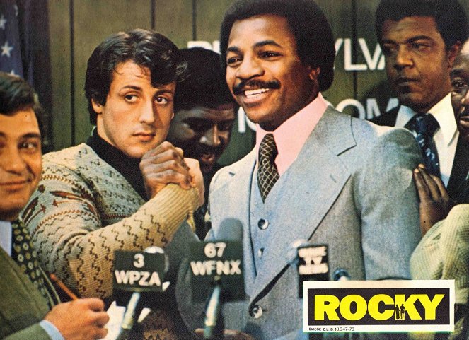 Rocky - Lobbykarten - Sylvester Stallone, Carl Weathers, Joe Frazier