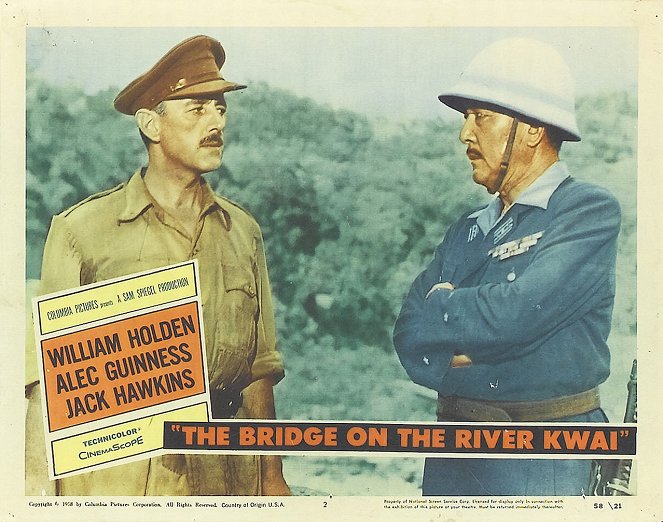 Le Pont de la rivière Kwai - Cartes de lobby