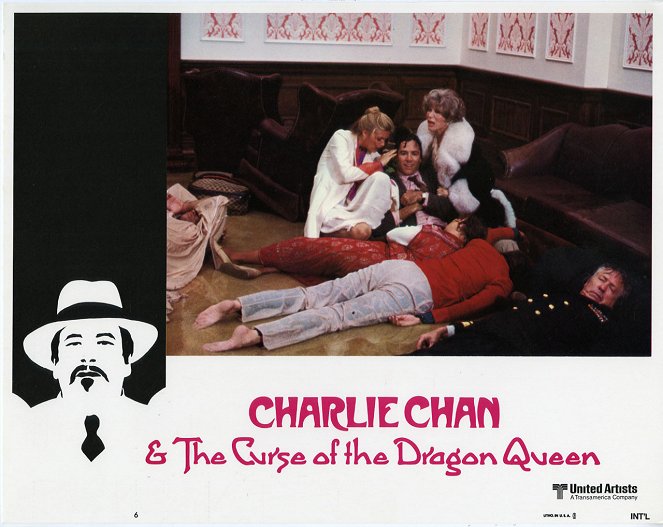 Charlie Chan and the Curse of the Dragon Queen - Cartões lobby - Michelle Pfeiffer, Lee Grant