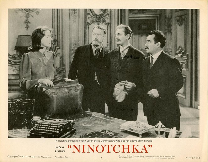 Ninotchka - Lobby karty
