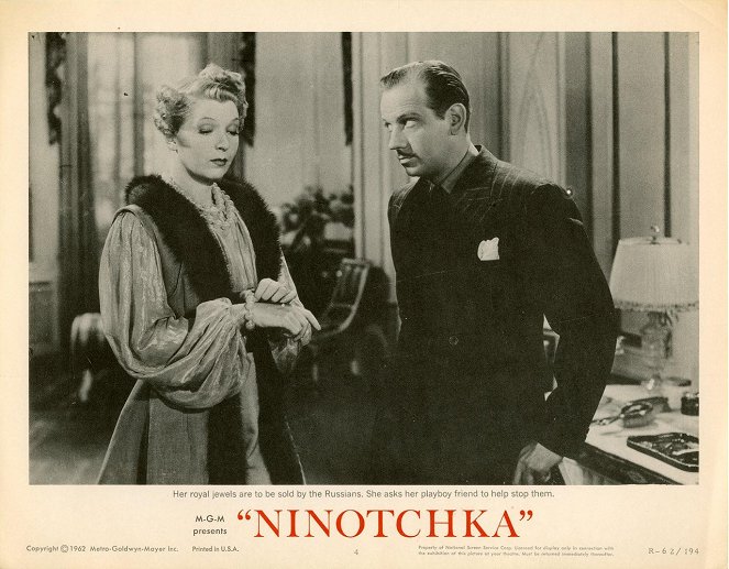 Ninotchka - Cartes de lobby