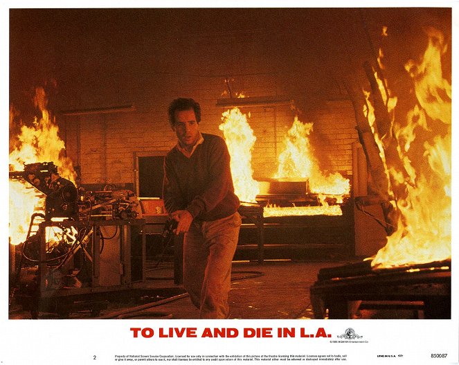 To Live and Die in L.A. - Lobby Cards - John Pankow