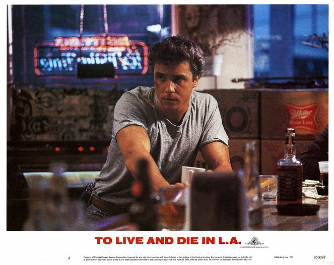 To Live and Die in L.A. - Lobbykaarten - William Petersen